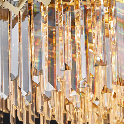식당을 위한 샹들리에 모데르누스 K9 크리스탈 빗방울 샹들리에 조명 매달리는 LED 천장 조명 시설 팬던트 램프