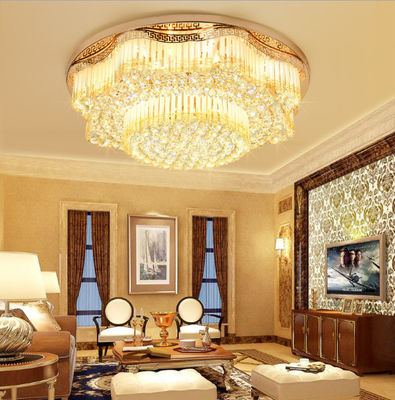 도기 표면의 유약에 의한 금속 피막 호화 크리스탈 칸델라 샹들리에를 매다는 부엌 호텔