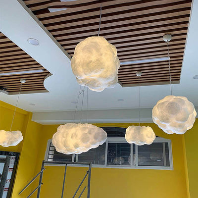 어린이 침실 LED 구름 샹들리에 유치원 창조적 인 구름 램프