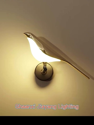 아크릴 금속 수다쟁이 데코러티브 벽 램프 현대 임상 벽 전등