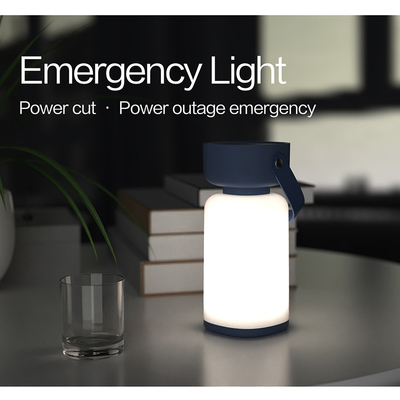 간단한 야외 무선 휴대용 LED 터치 앰비언트 램프 캠핑 홈 나이트 라이트