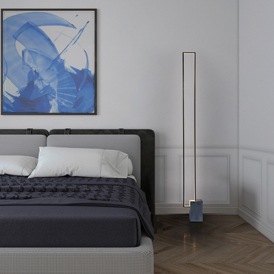 노르딕 크리에이티브 라인 바닥 램프 현대 간단한 거실 침실 침실 옆 램프