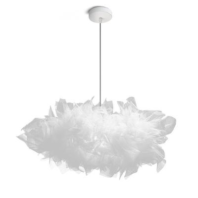 현대 노르딕 크리에이티브 하얀 가닥 LED 선데일러 단순 하얀 구름 앵글 라이트 침실